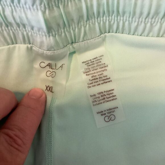 Ladies Calia by Carrie Underwood Run Collection High-Rise 2-in-1 run shorts 2XL - Picture 5 of 7